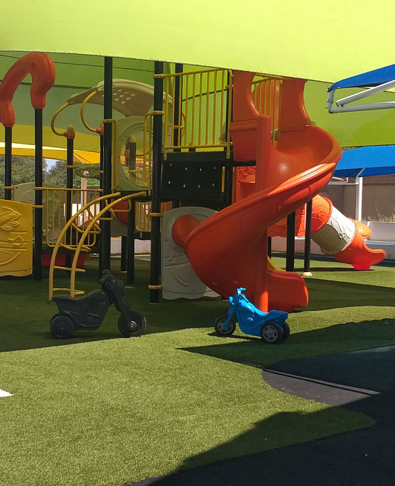 Outdoor venue hire area for family gatherings at Gnu Valley